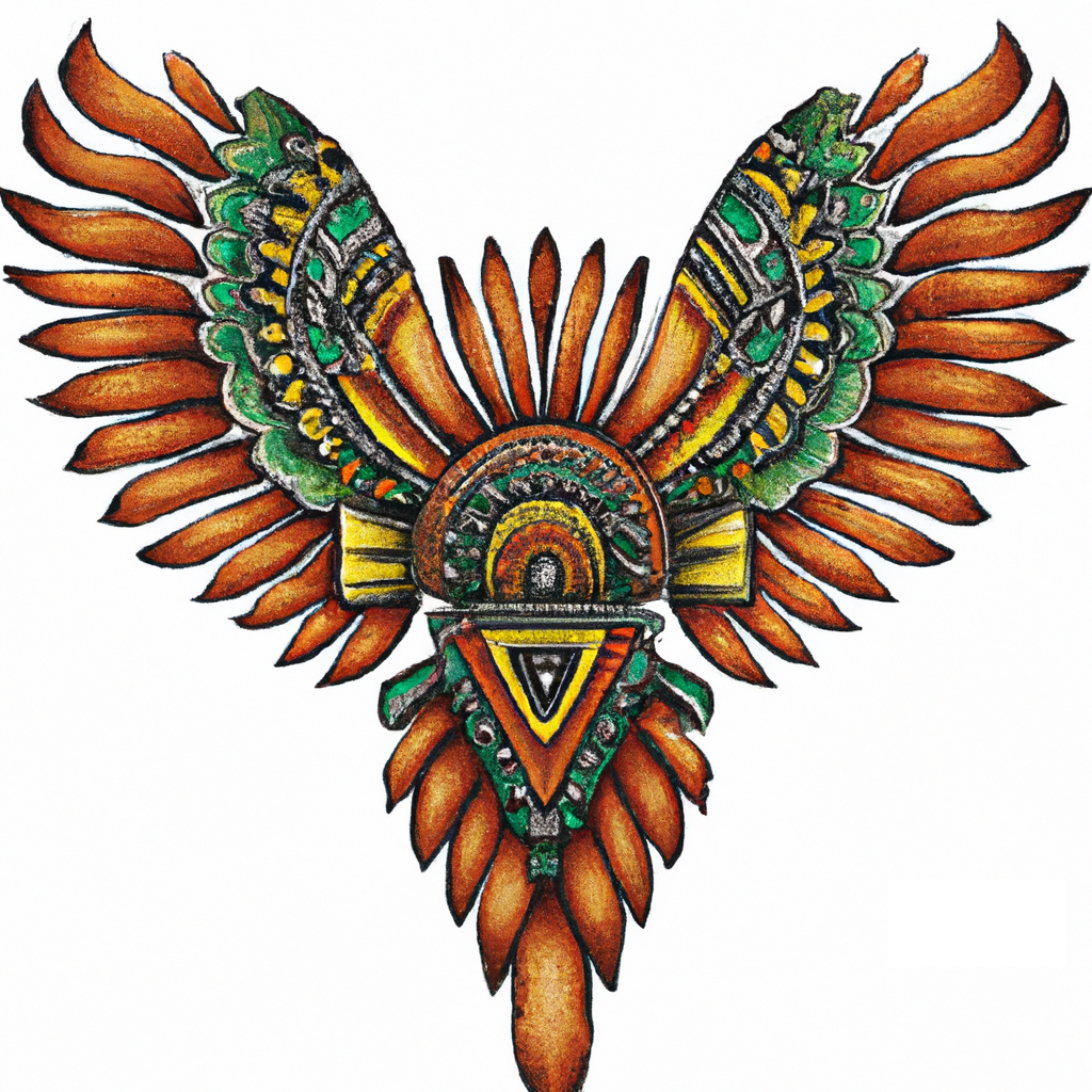 Aztec Feather Shield - Aztec Zone