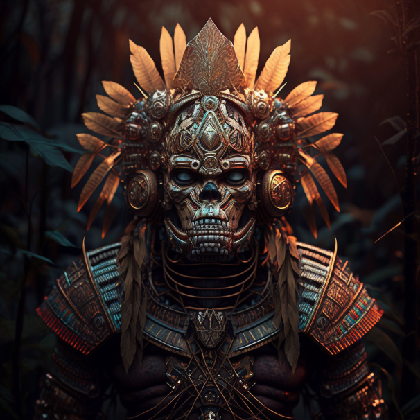 Aztec God - Tezcatlipoca