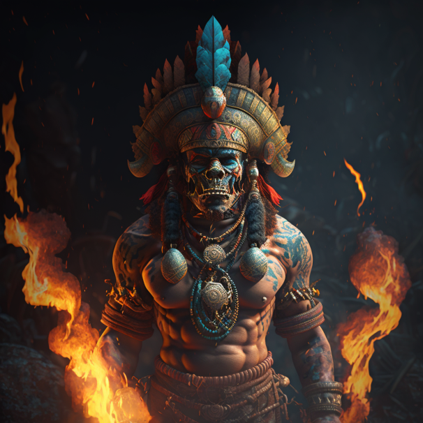 Aztec God - Xochipilli