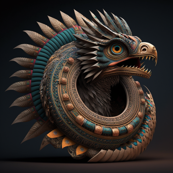 The Aztec Feathered Serpent
