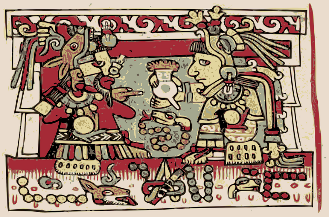 The Aztec Culture - Atec Drawing
