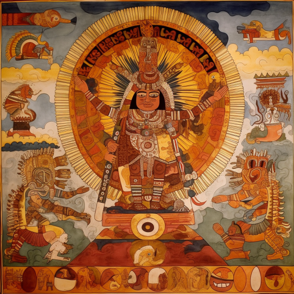 Aztec God - Huitzilopochtli