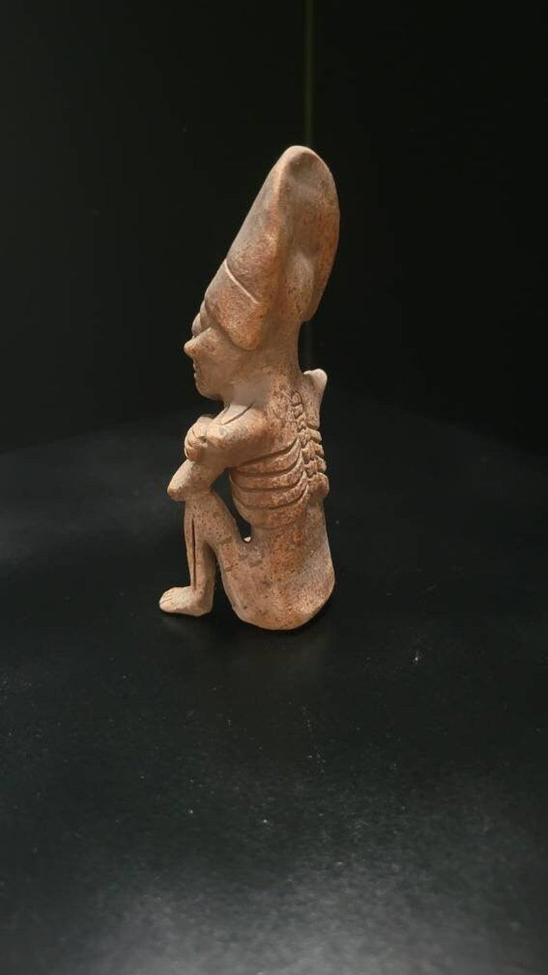 Mictlantecuhtli Hand Made Aztec statue 