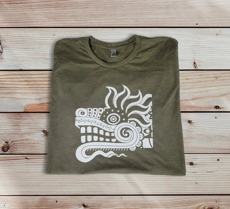 Aztec Warrior Quetzalcoatl T-Shirt