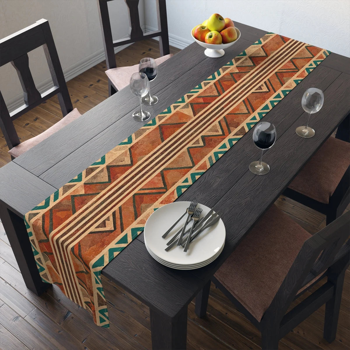 Aztec Table Runner for Stylish Dining