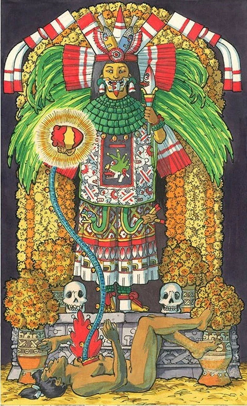Mictecacihuatl Aztec Lady of Death Art