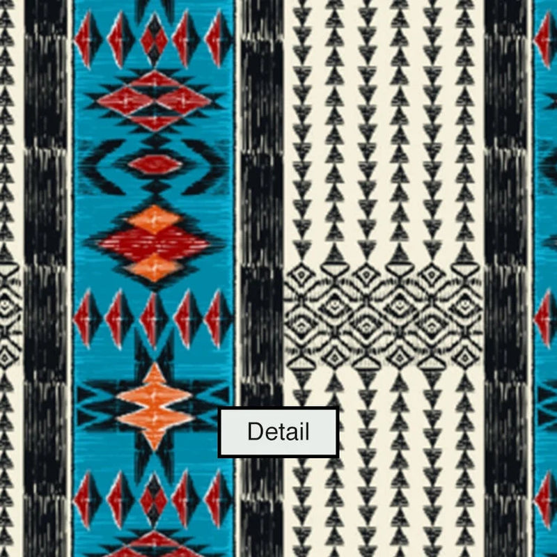 Tribal Geometric Aztec Pattern Duvet Bedding Cover
