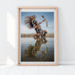 Aztec Warrior Tribute: Fine Art Mexico Photography for Authentic Wall Decor and Aztec Art Enthusiasts