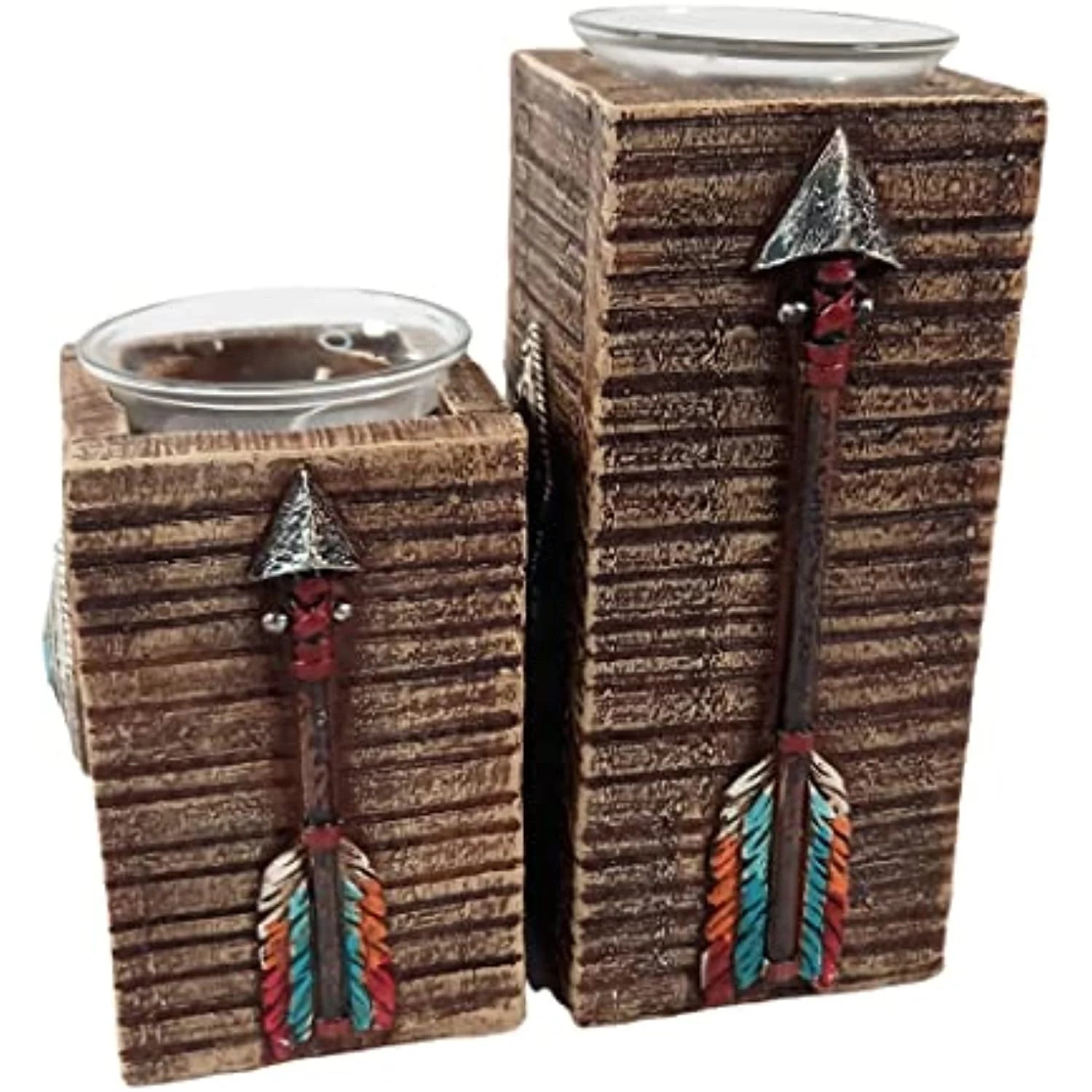 Aztec Candle Holder 