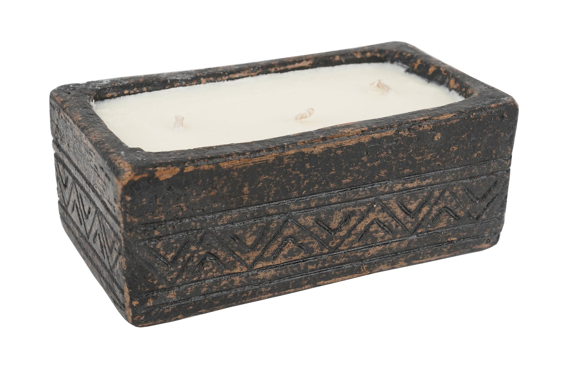 Aztec Candle Handmade Vessel - Exclusive Design
