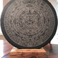Black Slate Stone Aztec Calendar - Round 12X12 