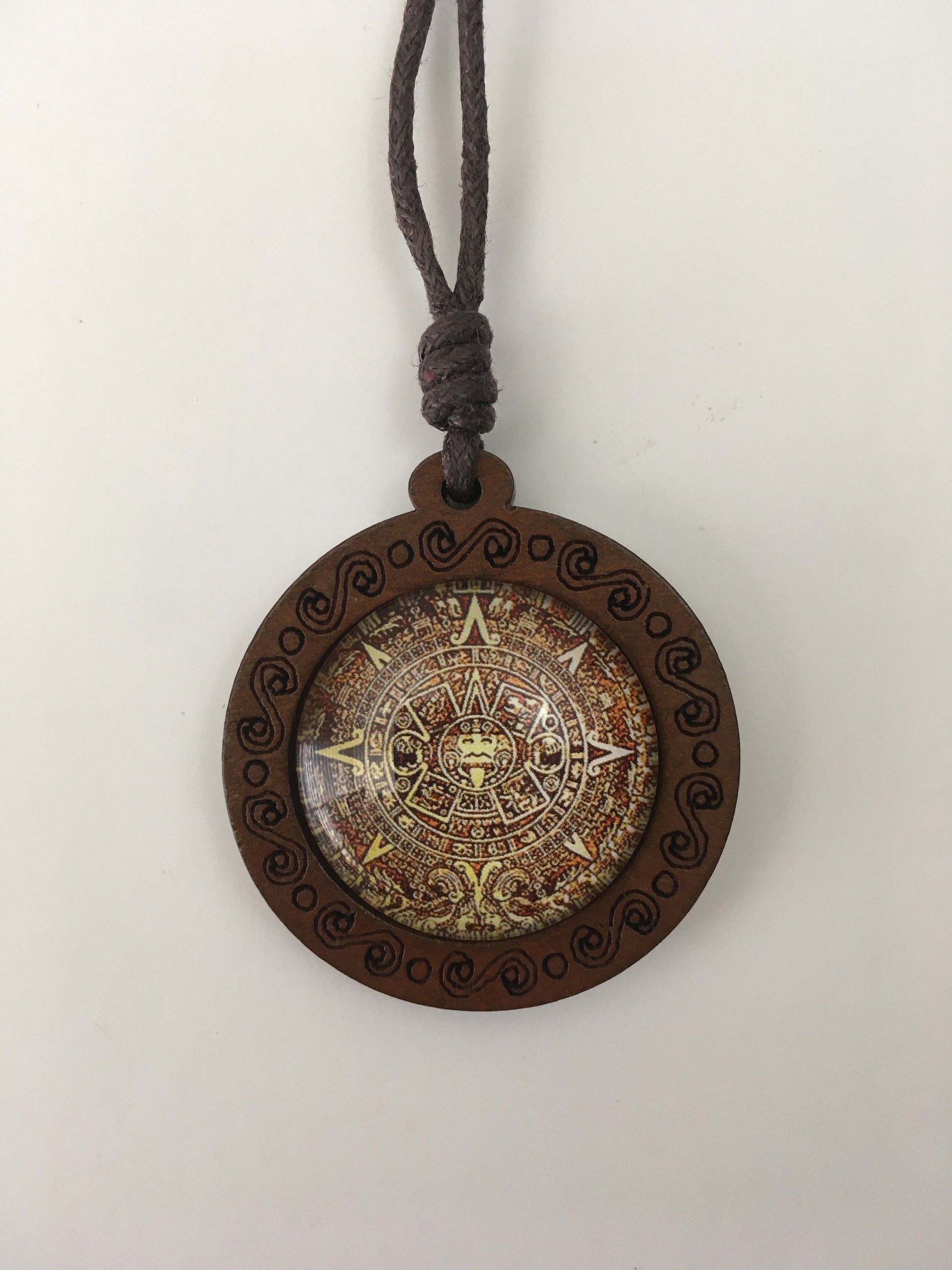 Aztec Necklace Pendant Jewelry