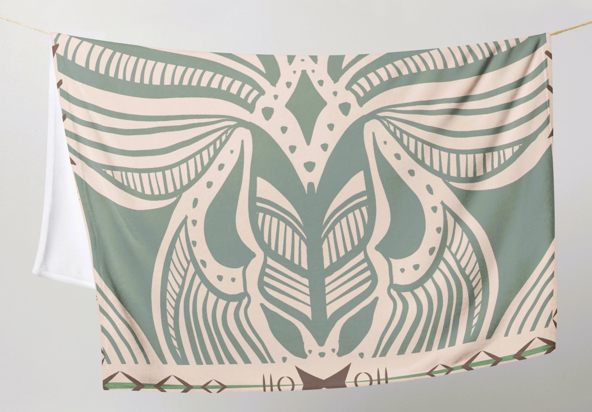 Aztec Soft Fleece Throw Blanket