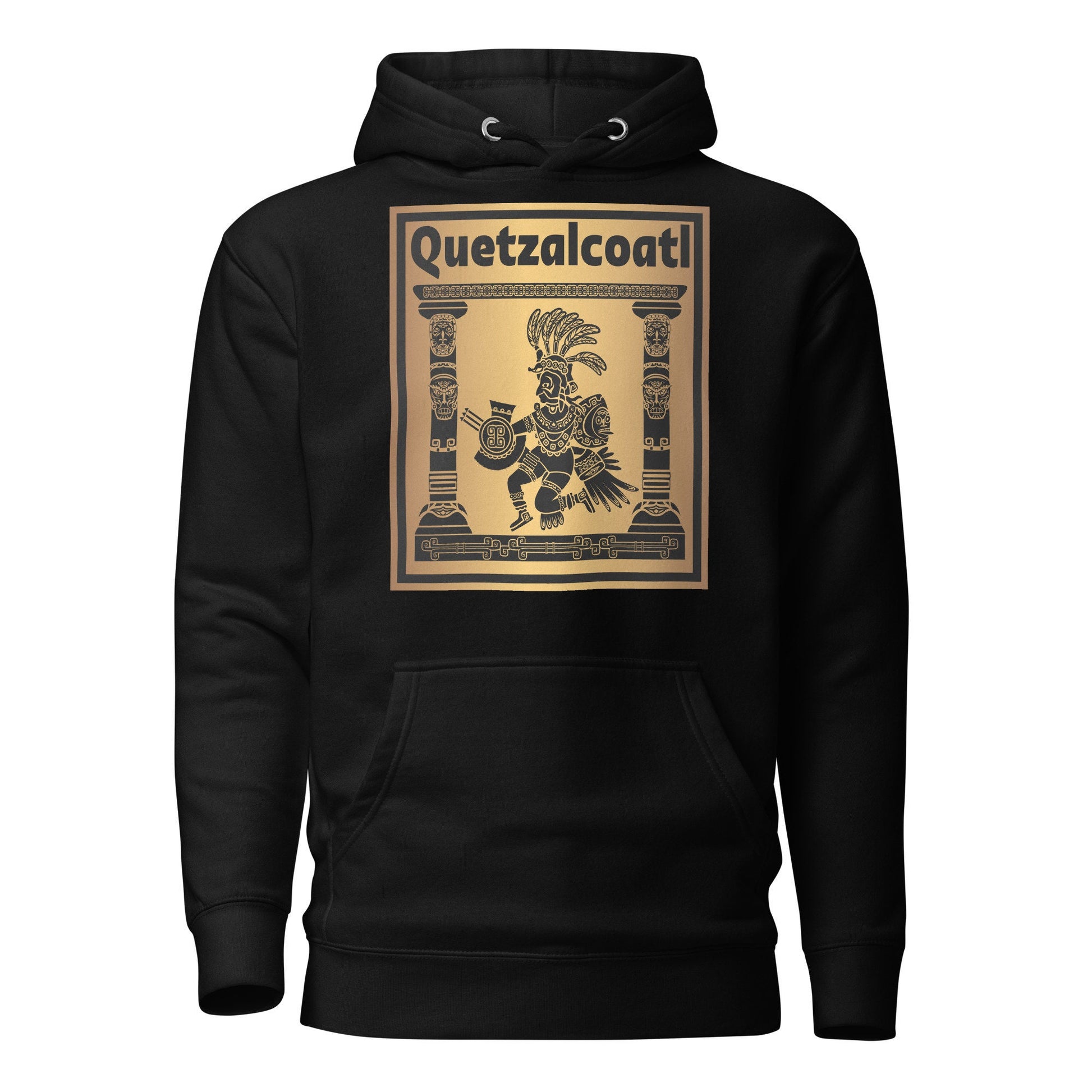 Quetzalcoatl Gold Hoodie - Unisex